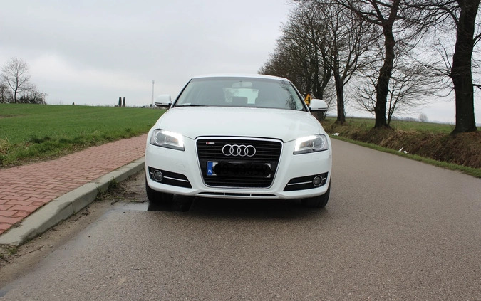 Audi A3 cena 28900 przebieg: 200000, rok produkcji 2009 z Czarna Woda małe 172